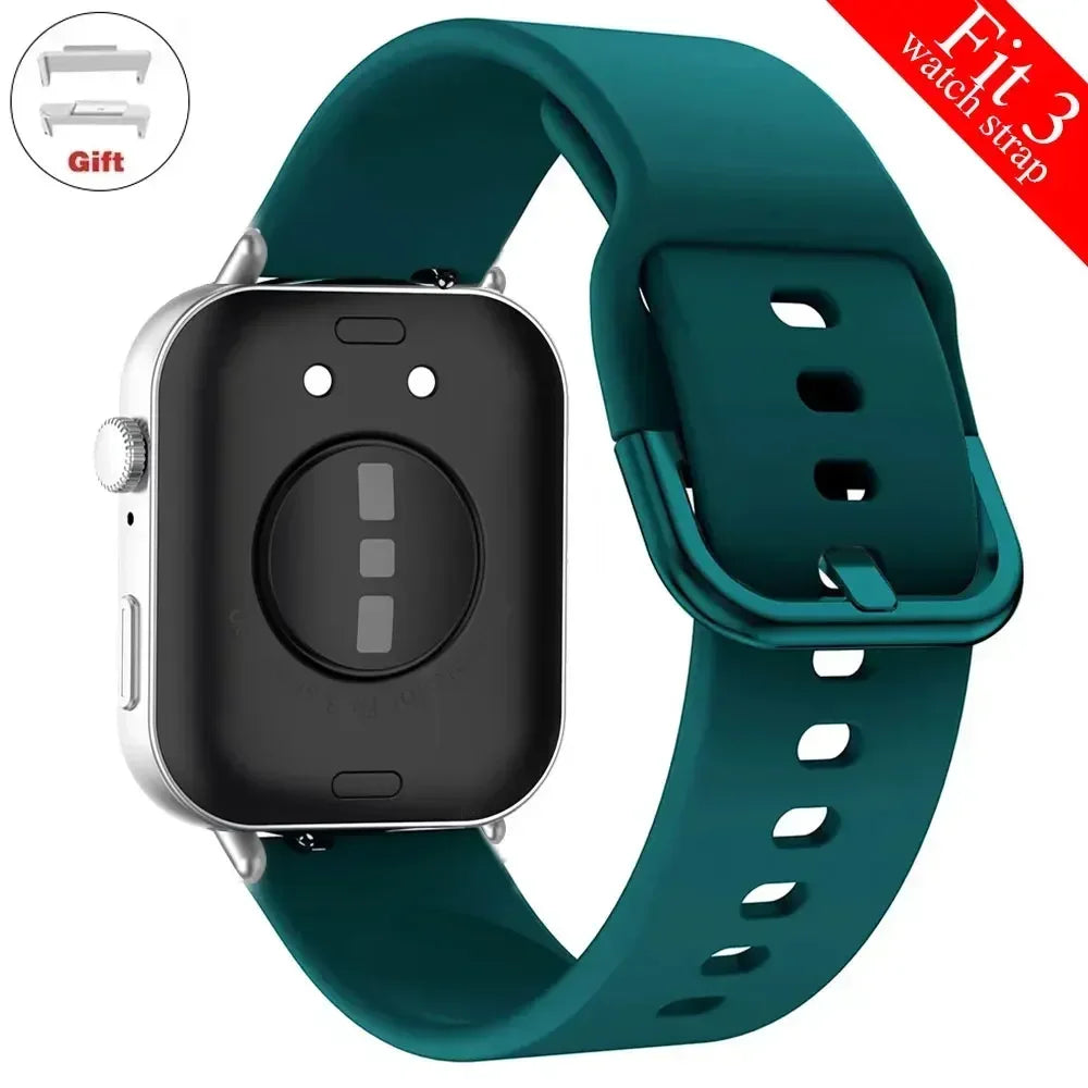 Sport Band For Huawei Watch FIT 4 pro Strap smart Wrist watchband metal Buckle Silicone bracelet HUAWEI watch fit 4 3 Accessorie