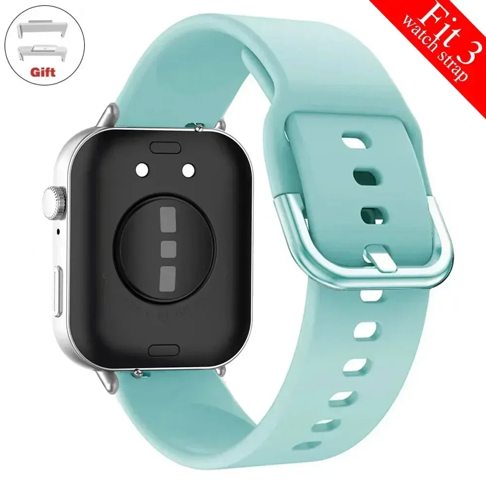 Sport Band For Huawei Watch FIT 4 pro Strap smart Wrist watchband metal Buckle Silicone bracelet HUAWEI watch fit 4 3 Accessorie