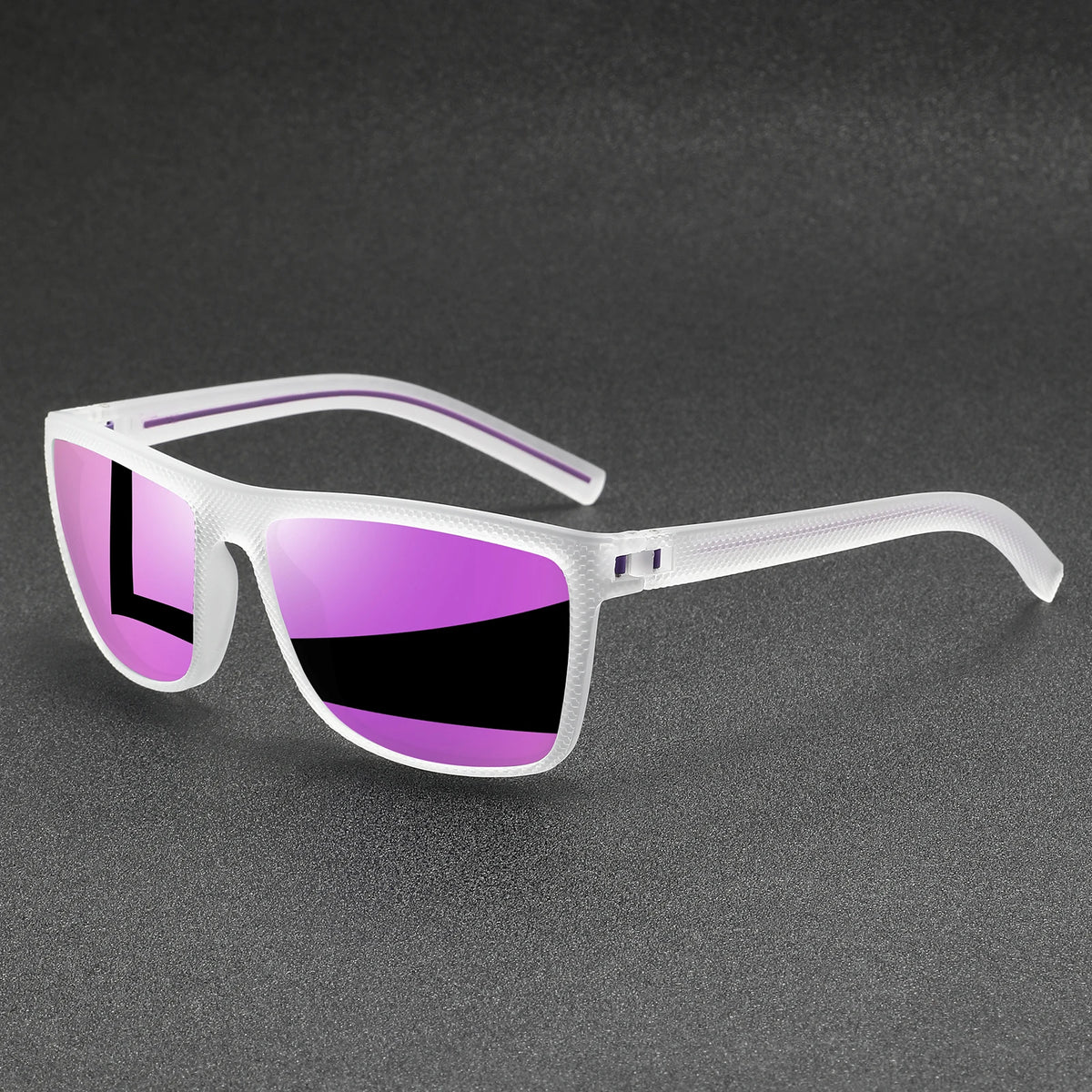 Premium Sports Sunglasses - Spring Hinge Design, UV400 Unisex Comfort Fit for Cycling, Fishing, Beach & Leisure