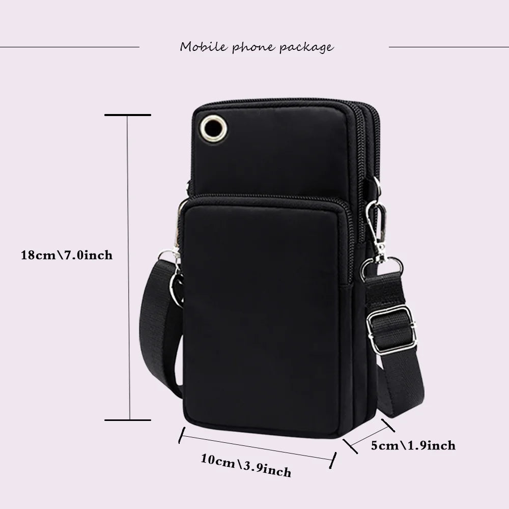 Cow Cat Crossbody Bags for Women Funny Graphic Purses and Handbags Harajuku Tote Bags Coin Wallet Women Mini Mobile Phone Bag