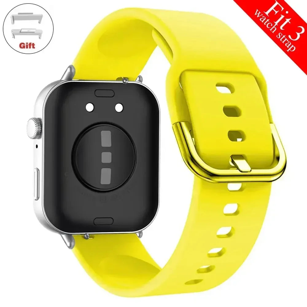Sport Band For Huawei Watch FIT 4 pro Strap smart Wrist watchband metal Buckle Silicone bracelet HUAWEI watch fit 4 3 Accessorie