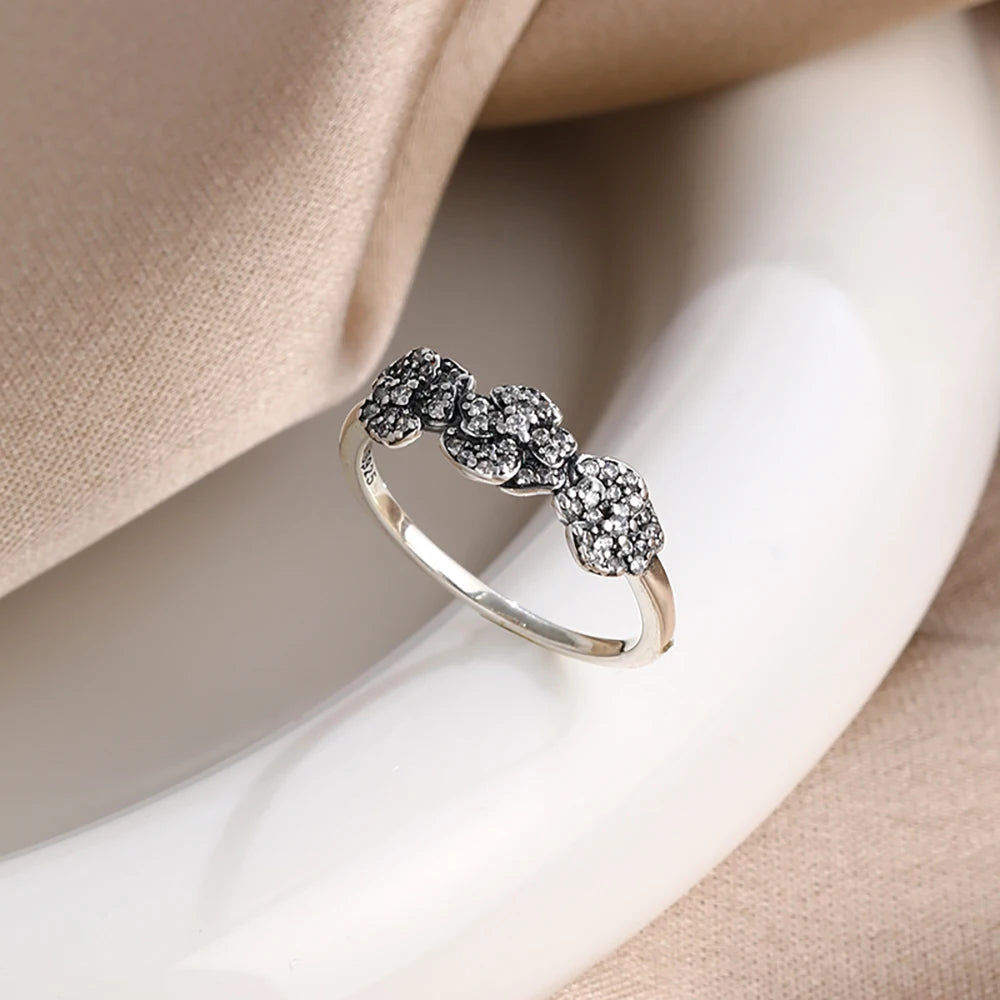 Classic Stackable Bowknot Rings for Women, Silver/Gold/Rose Gold Promise Rings, Fashion Wedding Engagement Band Jewelry Gift