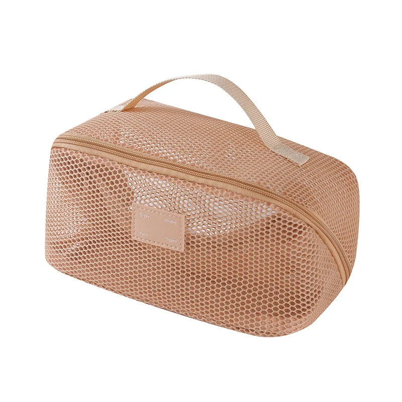 Makeup Organizer Female Toiletry Kit Bag Make Up Case Storage Pouch Vanity Storage, Cosmetic Bag, Organizer Bag For Travel Zip