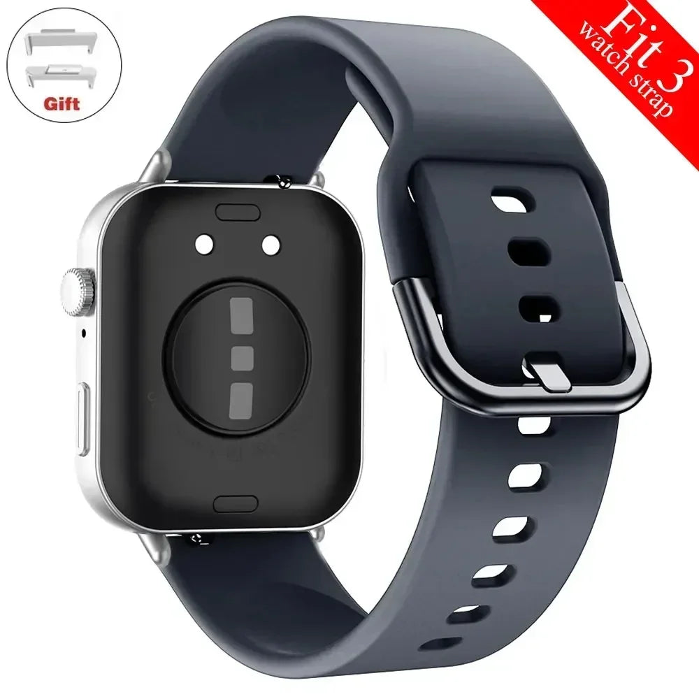 Sport Band For Huawei Watch FIT 4 pro Strap smart Wrist watchband metal Buckle Silicone bracelet HUAWEI watch fit 4 3 Accessorie