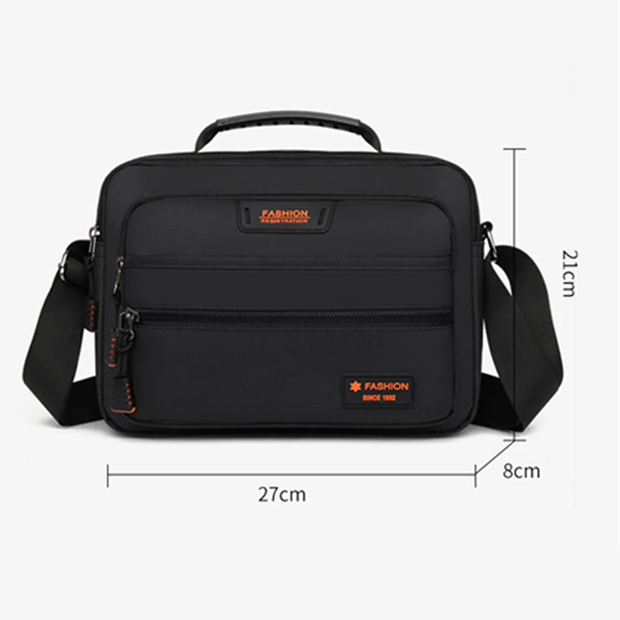 Men Crossbody Bag Big Capacity Commuter Style Single Shoulder Bag Fashion Leisure Men Crossbody Bags