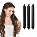 Heatless Curling Rod Headband – Satin Flexi Rods for Overnight Curls