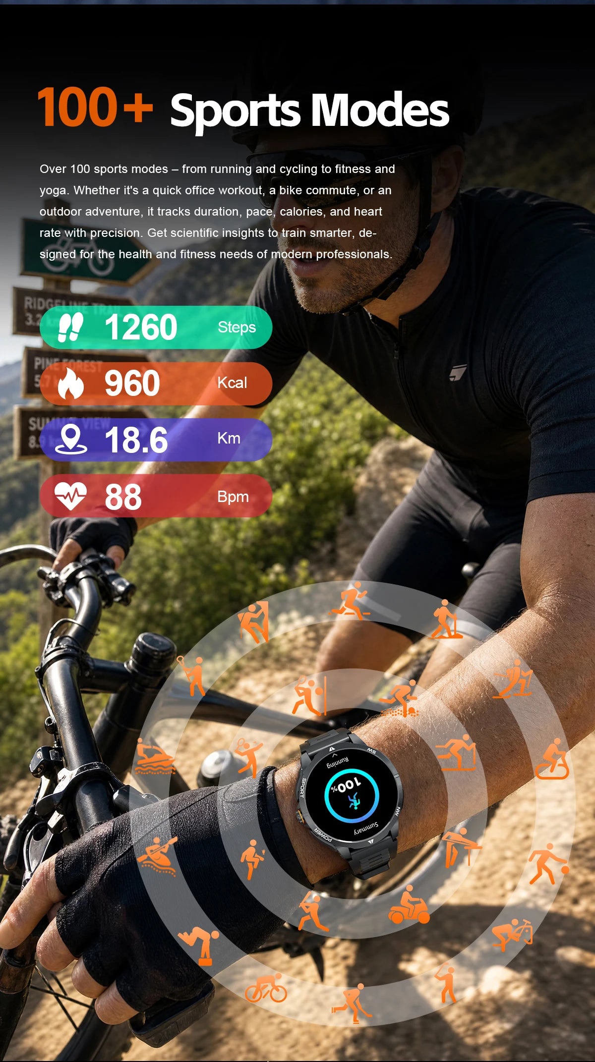 2026 2 In 1 TWS Headset Smart Watch 1.43" Earphones Music Smartwatch Women Men Sport Fitness Heart Rate Health Tracker Watches