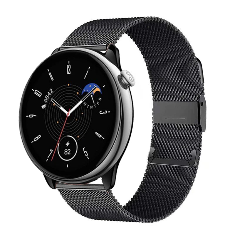 Bracelet for Amazfit GTR Mini Smart Watch Strap for Amazfit Bip 3 Pro Metal Band Correa Reloj Amazfit GTS 4 3 2 Mini Watchband