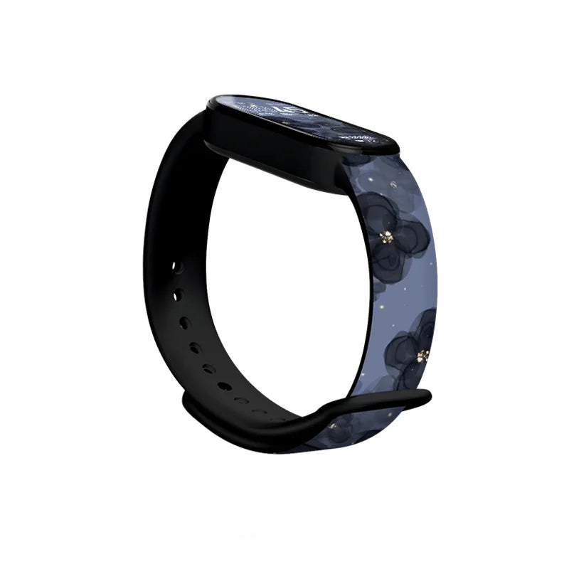 Wristband Bracelet Watchband 4 3 For Mi Band10 9 8 Bracelet Millet Strap Band MiBand 7 6 5 Smart Wriststrap Printing Accessories