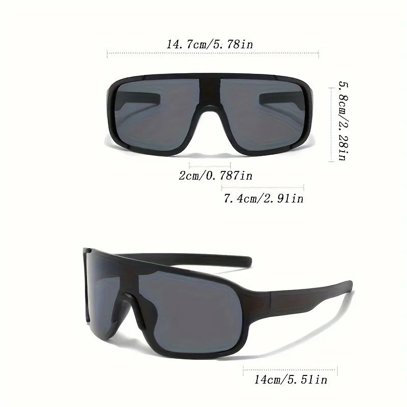 1/3pcs Premium Wraparound Sunglasses, Unisex, for Cycling, Fishing, Running, Golf, Beach, Hiking, Riding, Ideal Gift