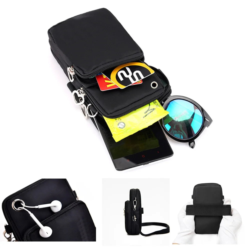 Cow Cat Crossbody Bags for Women Funny Graphic Purses and Handbags Harajuku Tote Bags Coin Wallet Women Mini Mobile Phone Bag