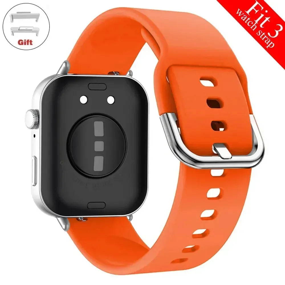 Sport Band For Huawei Watch FIT 4 pro Strap smart Wrist watchband metal Buckle Silicone bracelet HUAWEI watch fit 4 3 Accessorie